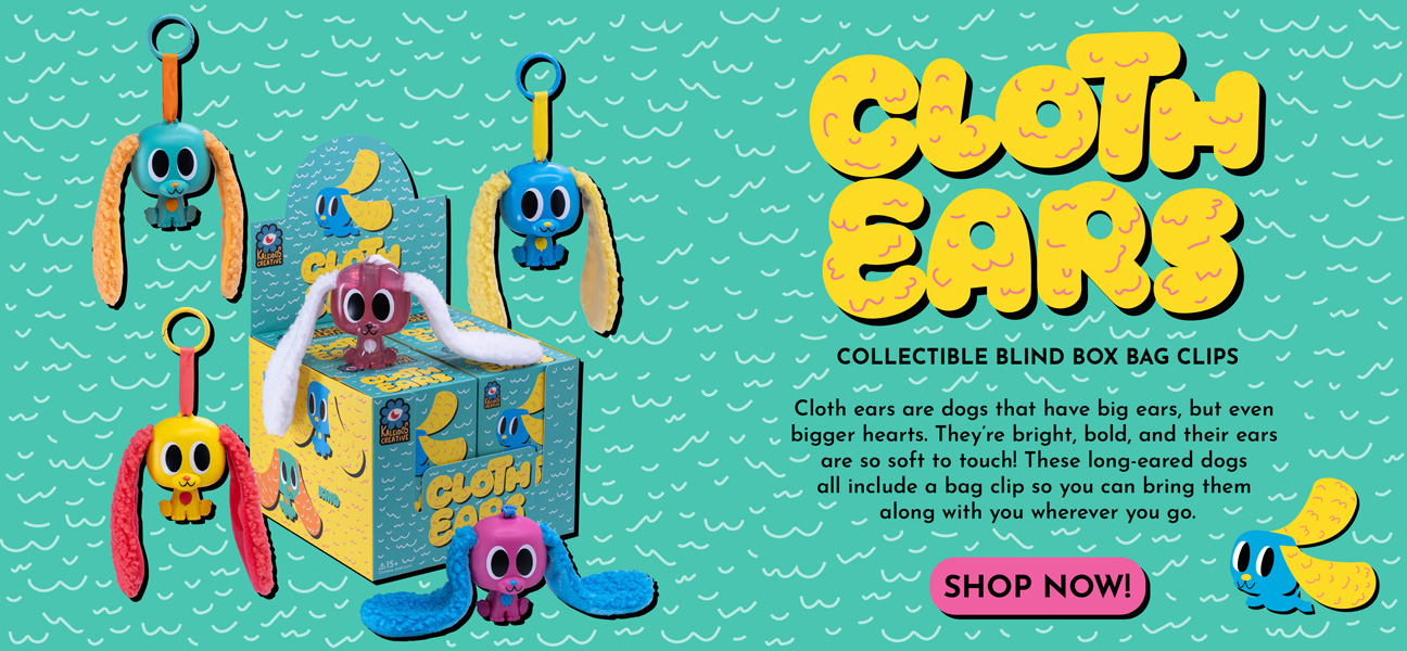 Cloth Ears Blind Box Bag Clips 