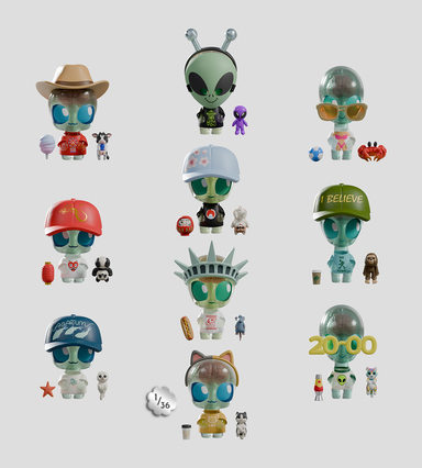 Abducted Blind Box Single Item