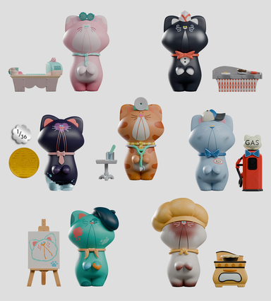 Business Boy Blind Box Single Item