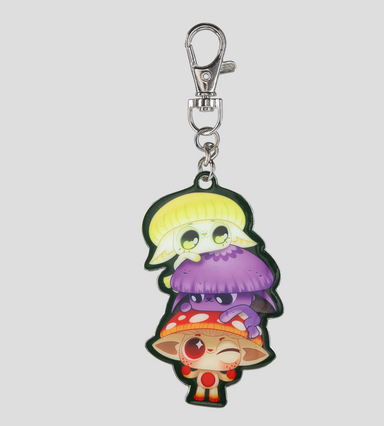 Capkins Buddies Epoxy Keychain Single Item
