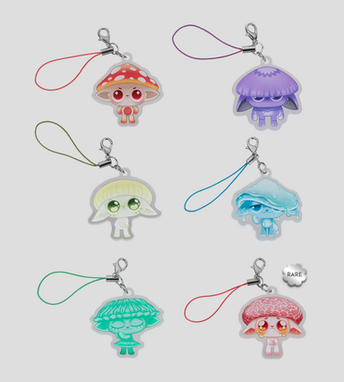 Capkins Mystery Envelope Acrylic Phone Charms Single Item