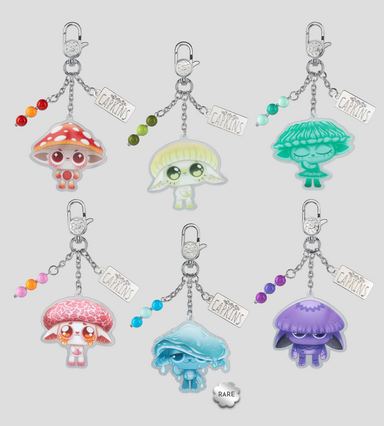 Capkins Mystery Envelope Acrylic Bag Charms Single Item