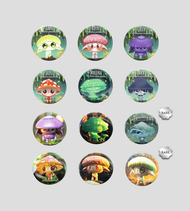 Capkins Mystery Envelope Buttons Single Item