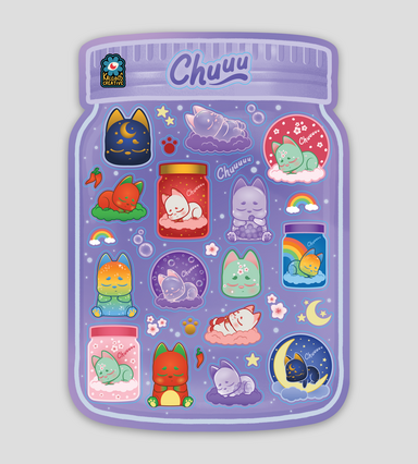 Chuuu Sticker Sheet Single Item