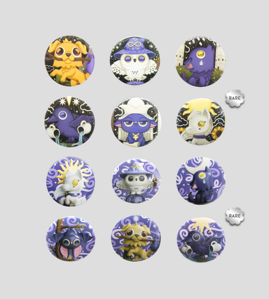 Wild Magic Tarot Mystery Envelope Buttons Single Item