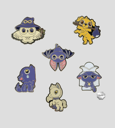 Wild Magic Tarot Mystery Envelope Enamel Pins Single Item